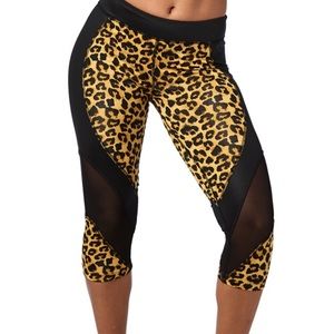 cheetah Zumba leggings